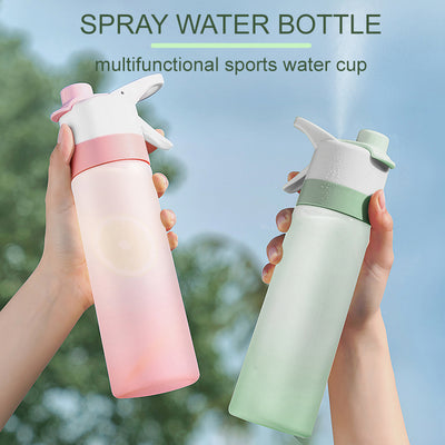 700ml Spray Water Bottle For Girls Outdoor Sport Fitness Water Cup Large Capacity Spray Bottle BPA Free Drinkware Travel Bottles Kitchen Gadgets