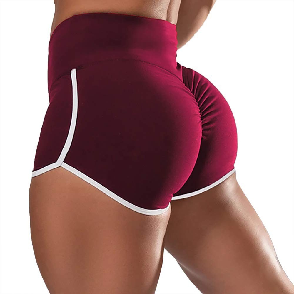 High Waist Sports Running Tight Hip Shorts