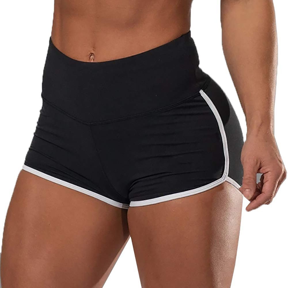 High Waist Sports Running Tight Hip Shorts