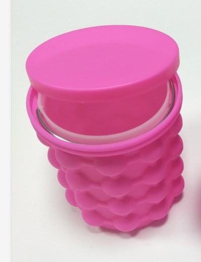 New Champagne Container Silicone Bucket Saving Ice Cube Maker