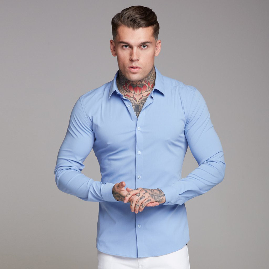 Men's Fashion Casual Long Sleeve Sports Shirt