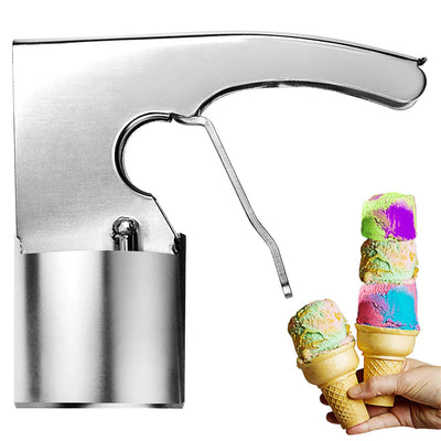 Big Ice Cream Scoop With Spring-powered Trigger Big Volume Scoop Old Fashion Style Scoop Nostalgic Scoop Easy To Clean Kitchen Gadgets