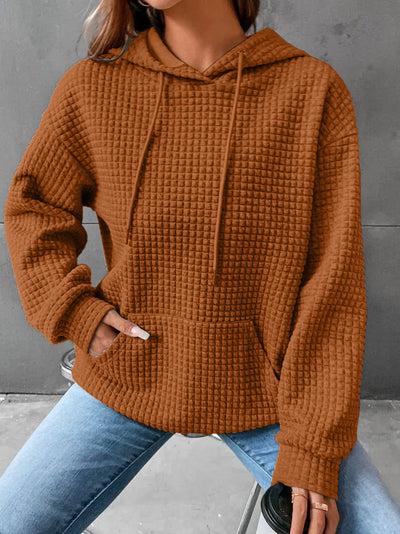 Women's Loose Casual Solid Color Long-sleeved Sweater