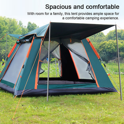 Portable Camping Tent – Quick Setup, Rain & Sun Protection for Outdoor Travel, Hiking & Fishing