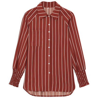 New Striped Shirt Fashion Casual Loose