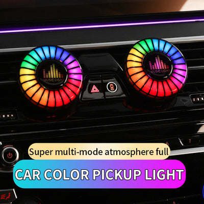 Car Aromatherapy & Sound-Activated LED Perfume Light