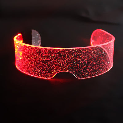 Bar Music Festival Cheer Eye Mask LED Stars