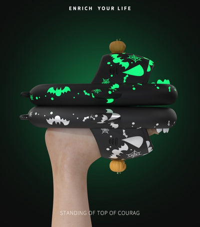 Halloween And Christmas Shoes Ins Luminous Shark Slippers