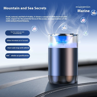 Car Aromatherapy Diffuser Cloud Mist Air Freshener