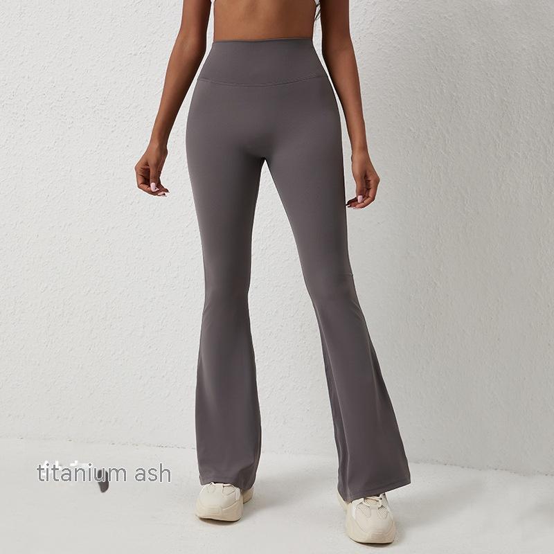 Women's High-Waist Bell-bottom Yoga Pants for Stylish and Comfy Fitness