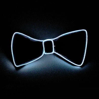 Tie Wedding Party Decoration Neon LED Luminous Bow Tie