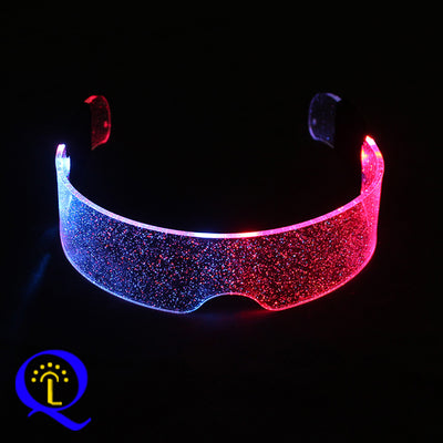 Bar Music Festival Cheer Eye Mask LED Stars