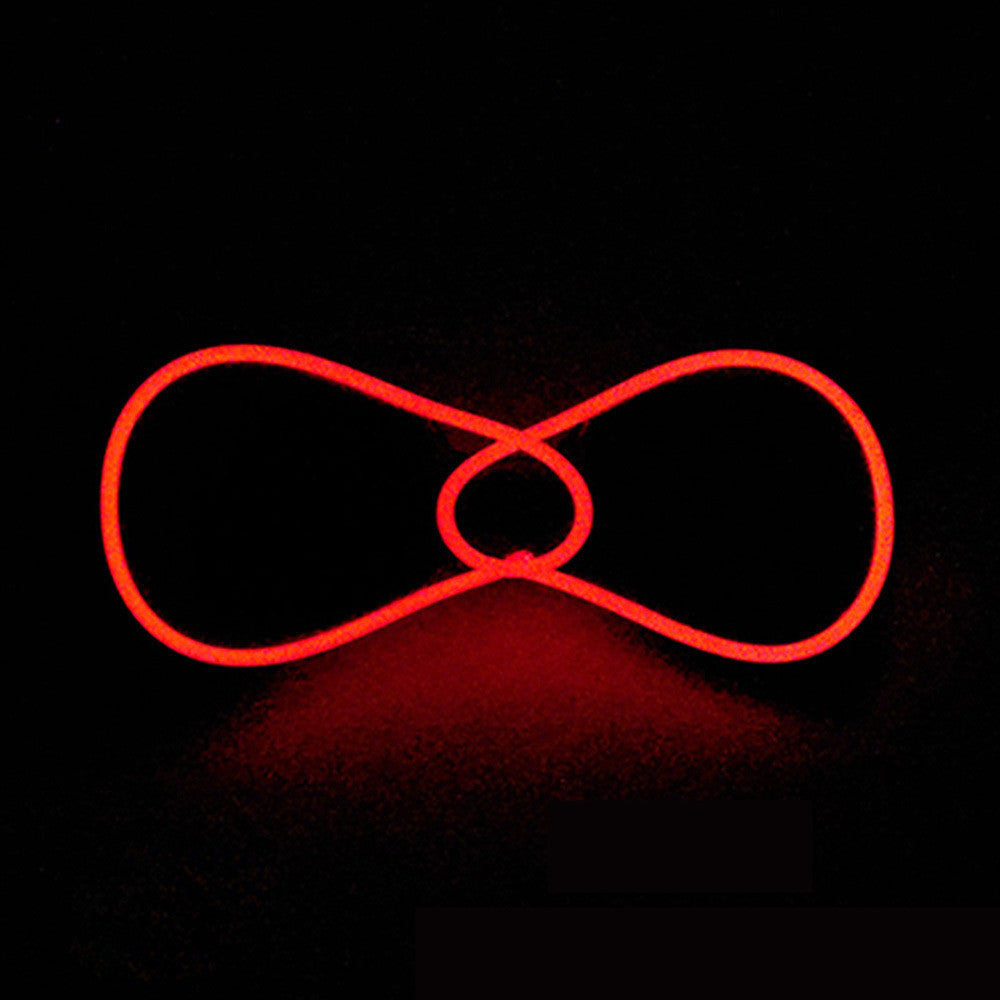 Tie Wedding Party Decoration Neon LED Luminous Bow Tie