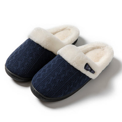 Slippers Baotou Warm Flat Slippers