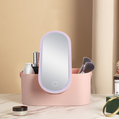 LED Portable Makeup Mirror Box