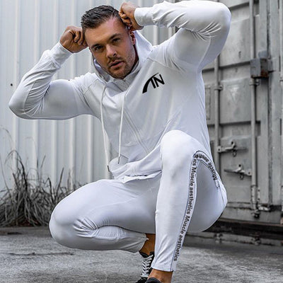 Mans Casual Fashion Sportswear Suit