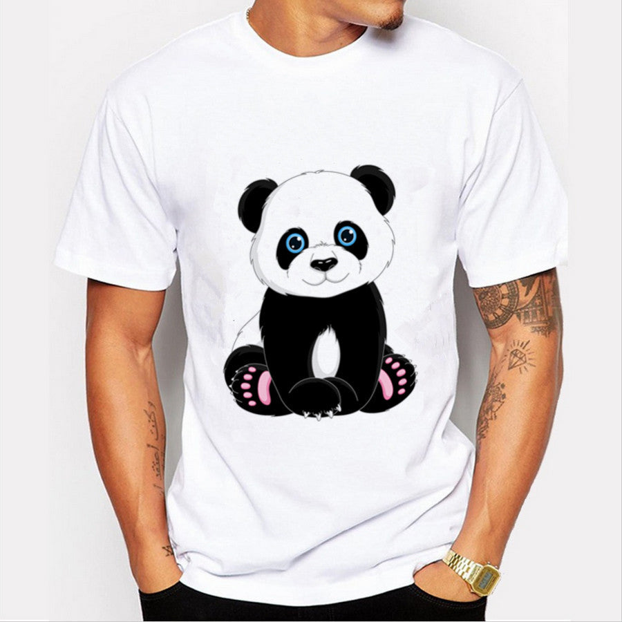 Panda expression new short sleeves