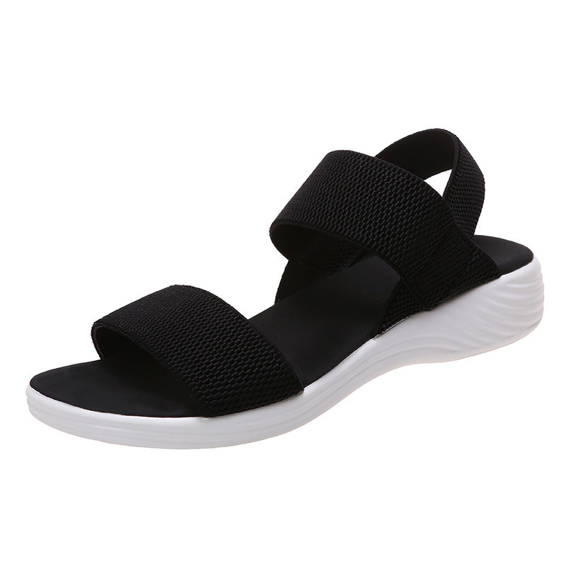 Double-strap Sandals Women Platform