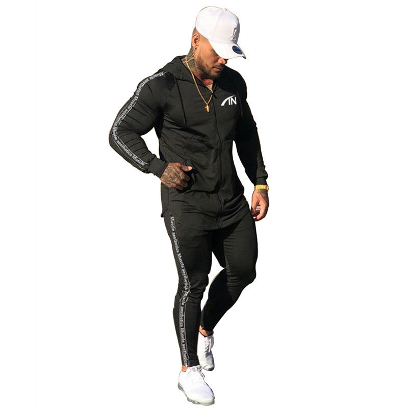 Mans Casual Fashion Sportswear Suit