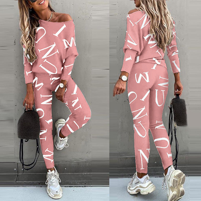 Two Piece Set Women Casual Sport Suit