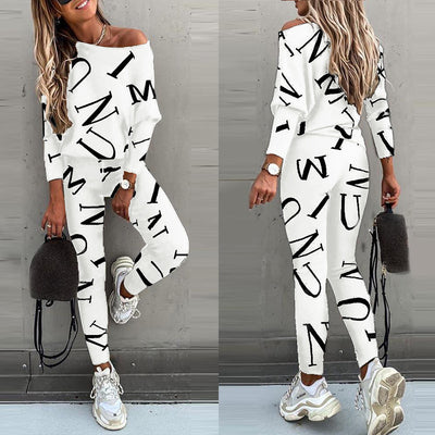 Two Piece Set Women Casual Sport Suit