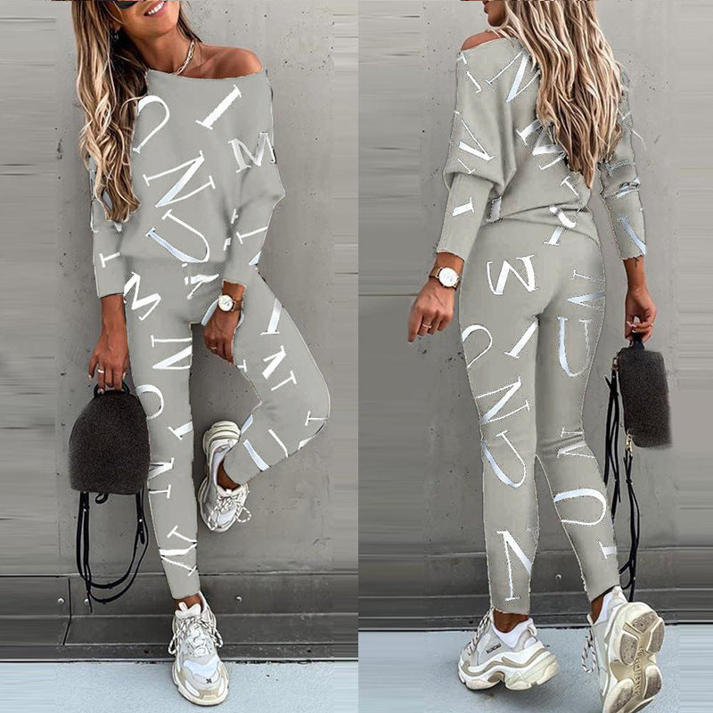 Two Piece Set Women Casual Sport Suit