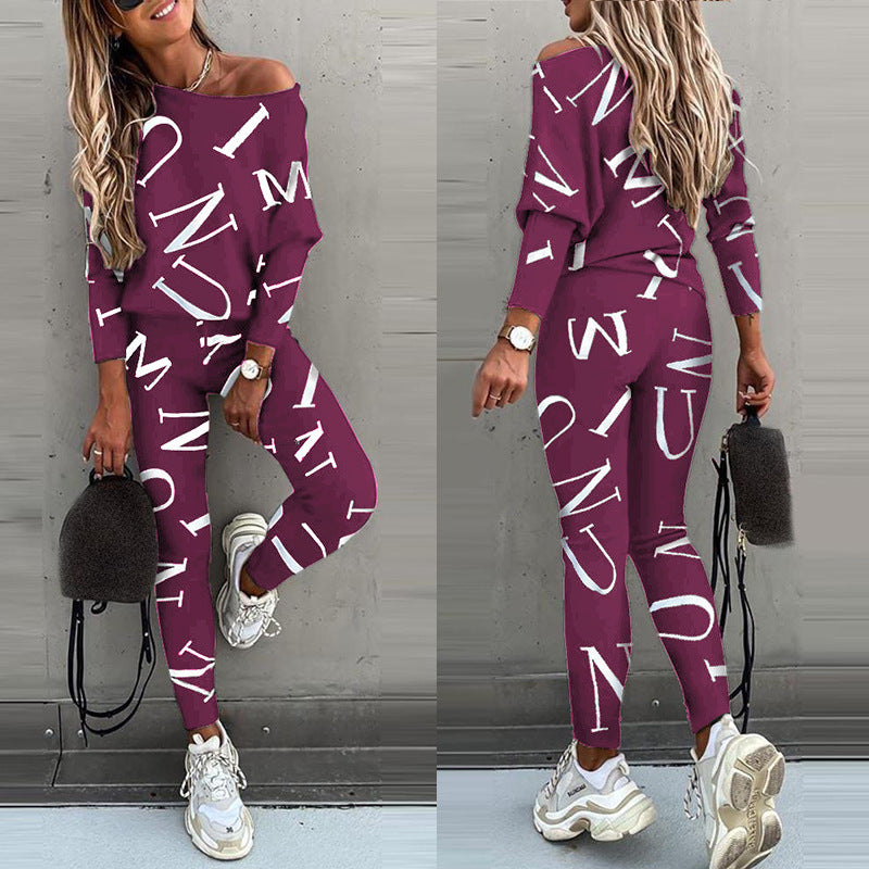 Two Piece Set Women Casual Sport Suit