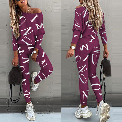 Two Piece Set Women Casual Sport Suit