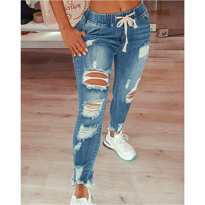 Jeans Slim Slimming Women'S Jeans Trousers