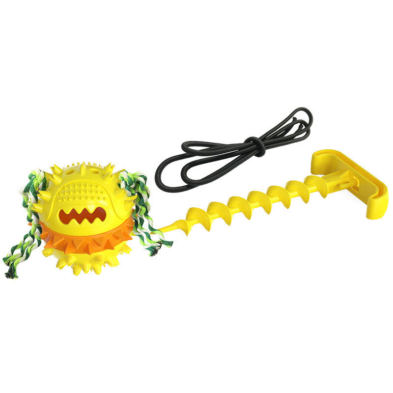 Dog Teething And Bite Resistant Outdoor Strong Draw Rope Ball