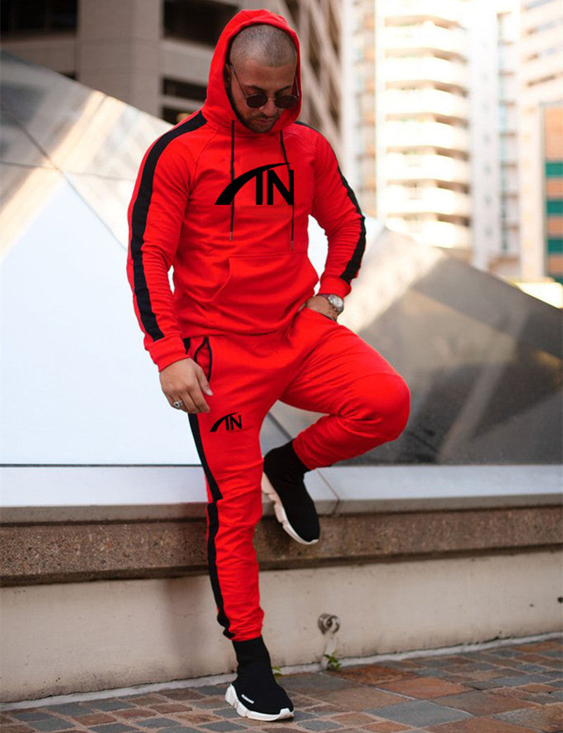 Men's Sports Sweatshirt Suit