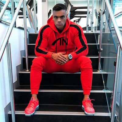 Men's Sports Sweatshirt Suit