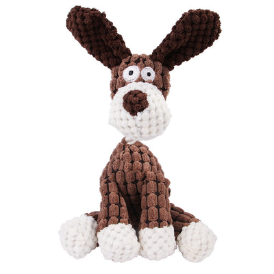 Dog Toy Plush Donkey Chewing