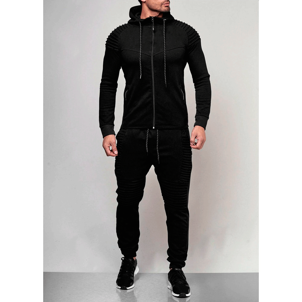 Solid color Tracksuit