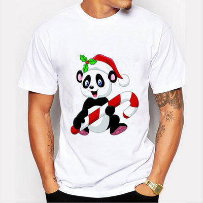 Panda expression new short sleeves