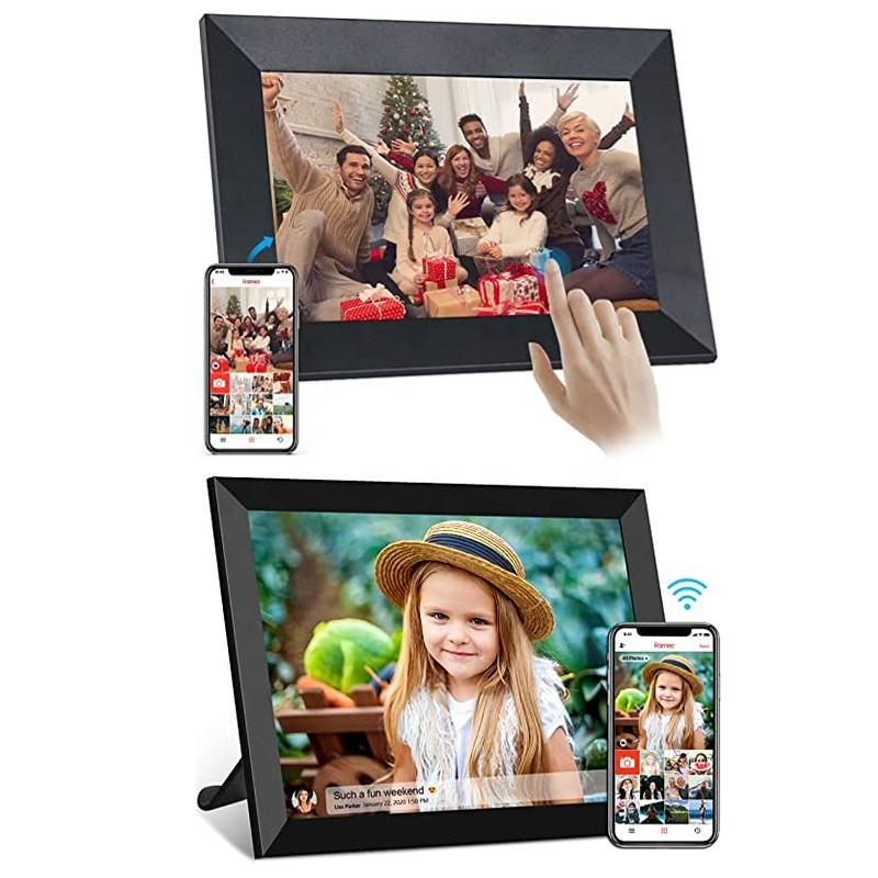 Touch Screen Smart Wifi Digital Photo Frame Rotatable Direction Wifi