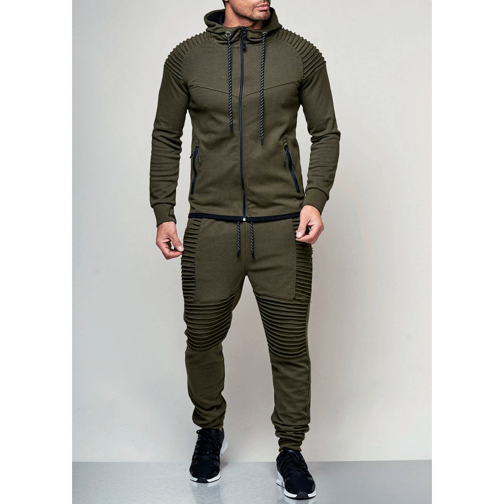 Solid color Tracksuit