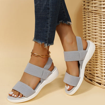 Double-strap Sandals Women Platform