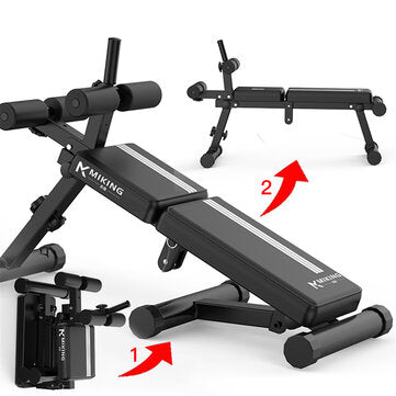 Adjustable Sit up Bench AB Flat Incline Decline Abdominal Training Crunch