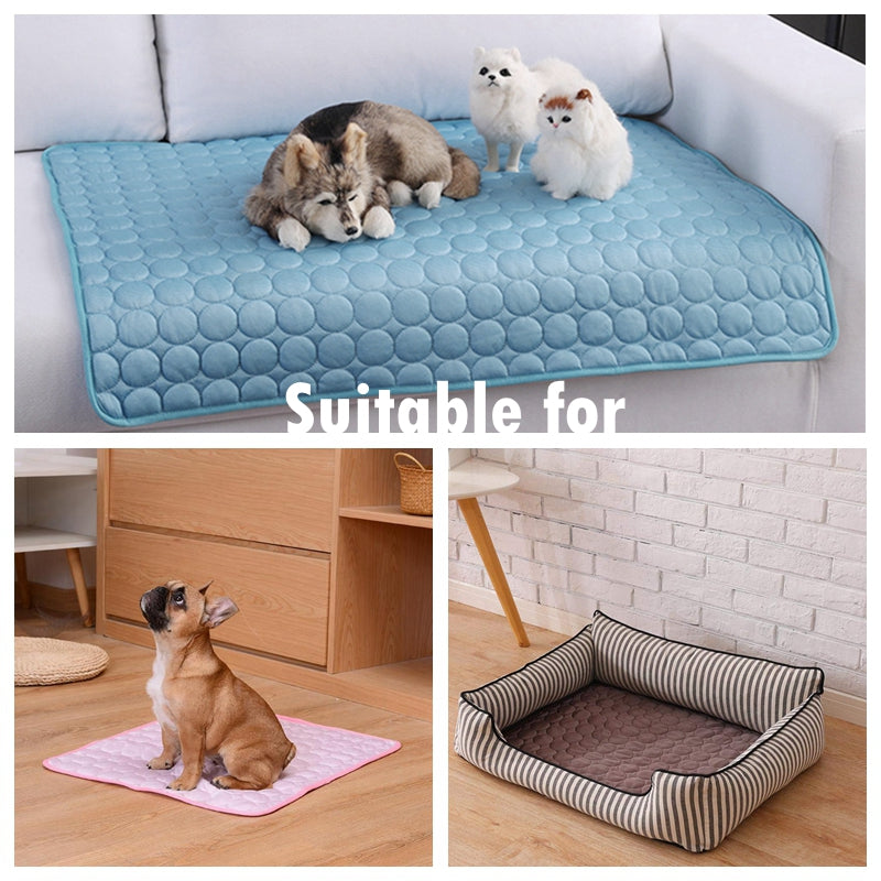 Dog Cat Mat Cooling Summer Pad