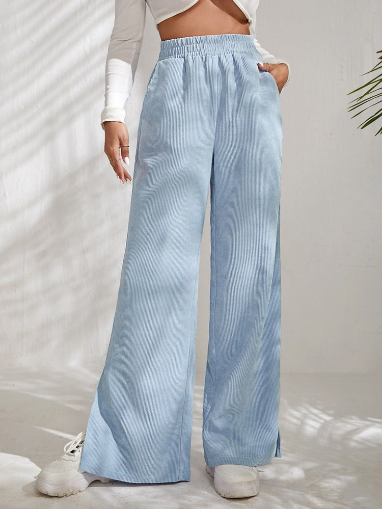 High Waist Casual Pants