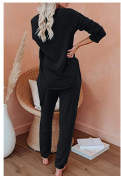 Women Casual Sweatshirt And Drawstring Tracksuit