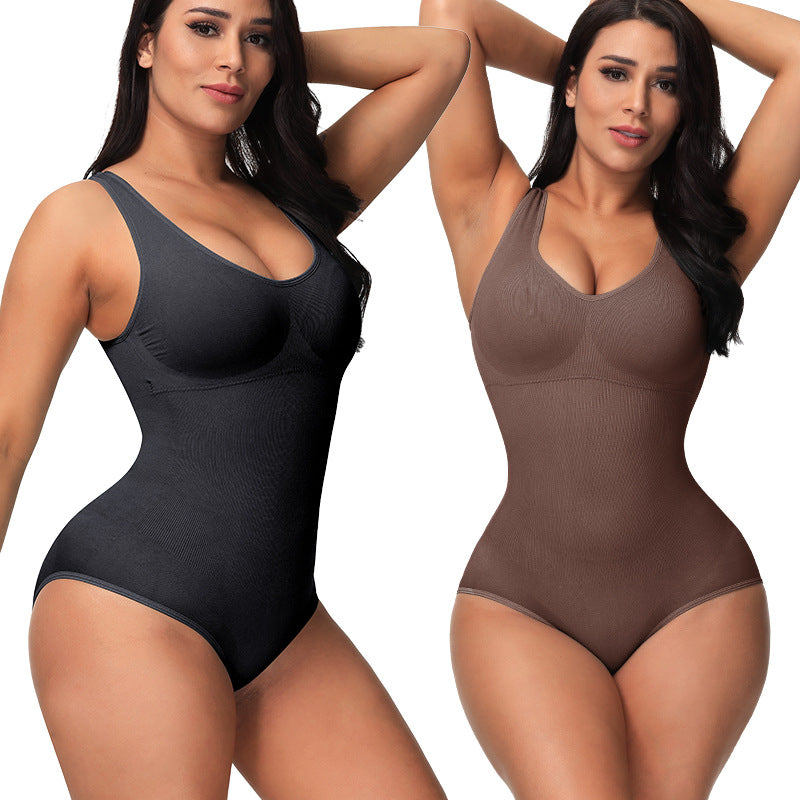  Women's Corset Seamless One-piece Bodysuit