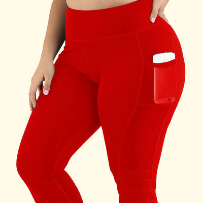 Plus size Women Yoga Leggings pants cropped