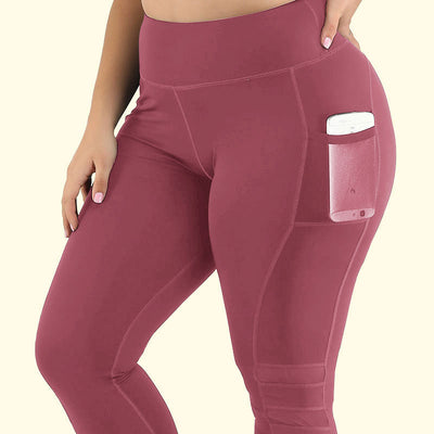 Plus size Women Yoga Leggings pants cropped