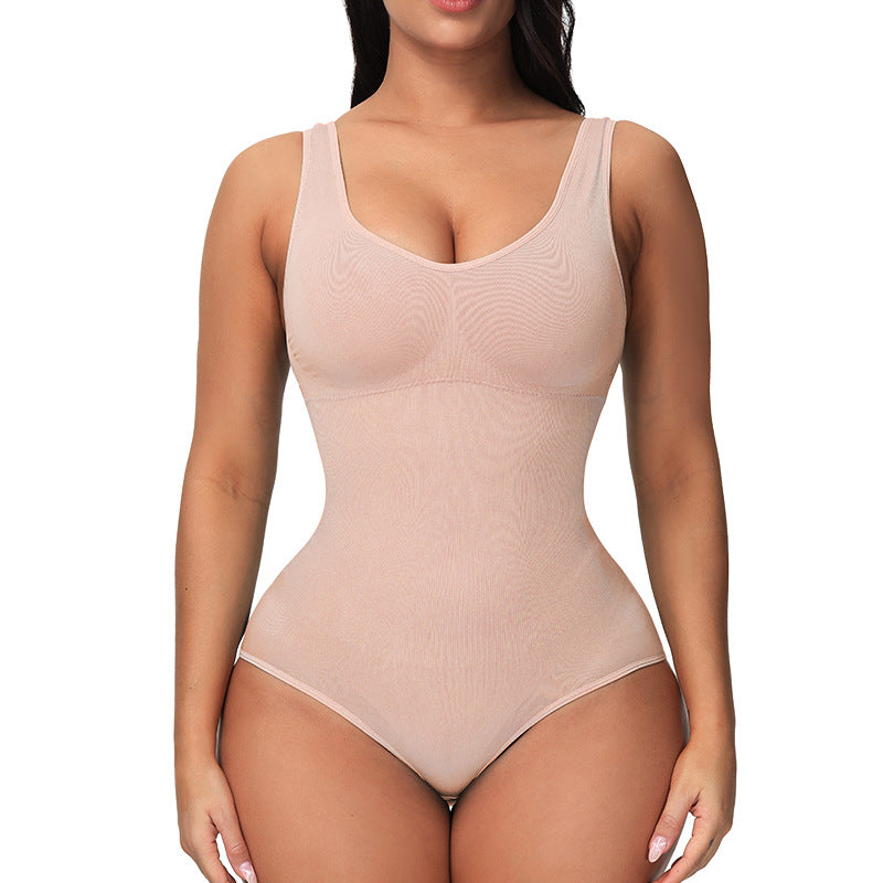  Women's Corset Seamless One-piece Bodysuit