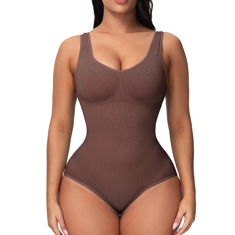  Women's Corset Seamless One-piece Bodysuit