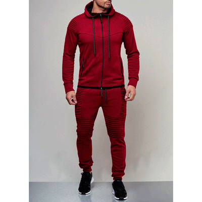 Solid color Tracksuit