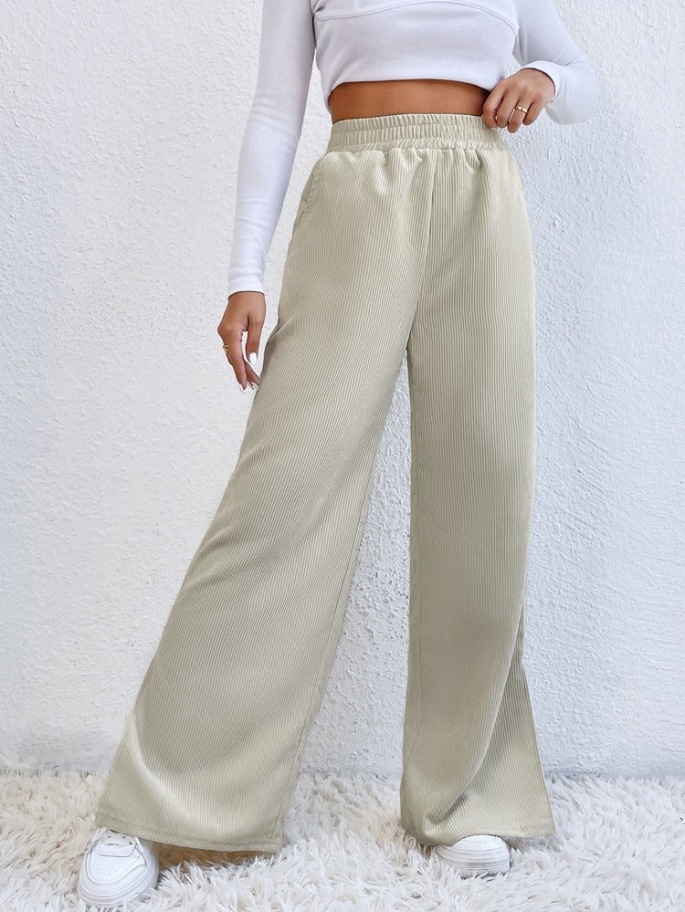 High Waist Casual Pants