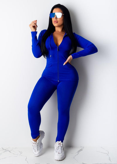 Women Two Piece Set Tracksuit  Top+Pant